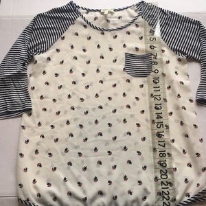 Monteau Girls XL 16 French Sailing Boat Top